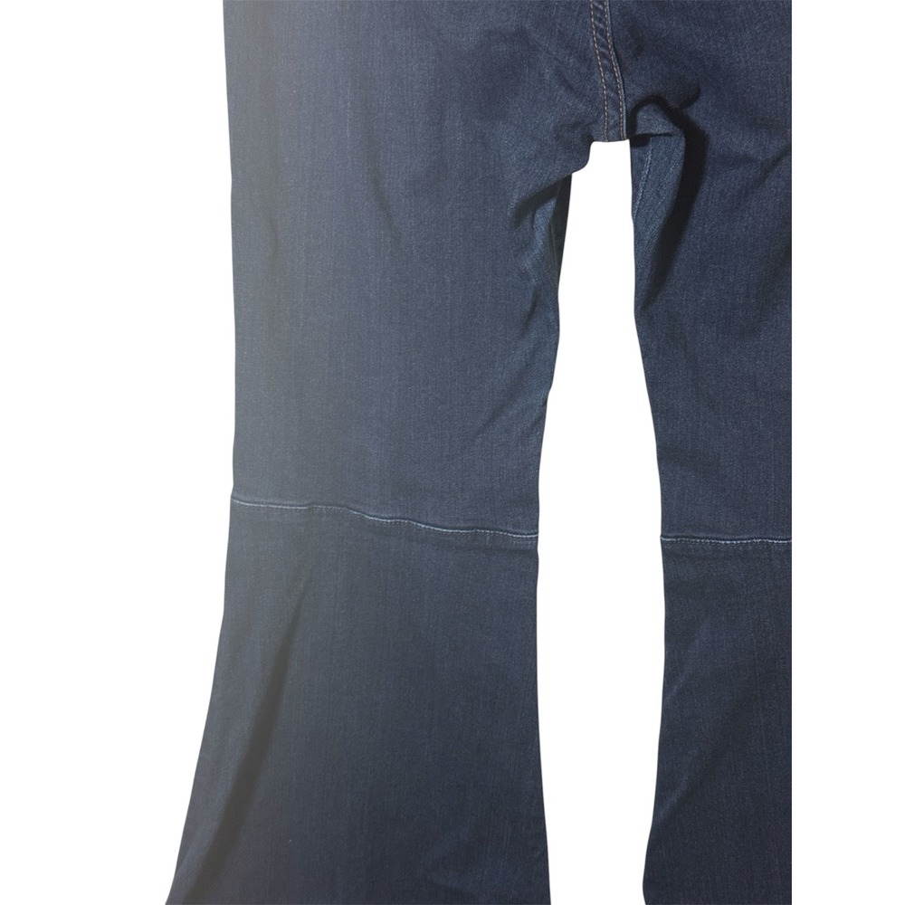 Judy Blue Dark Wash Flare Jeans 9/29 Women Raw Hem High Rise - Picture 6 of 10